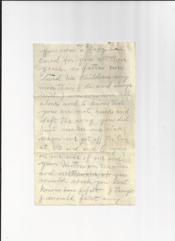 butterfield_letter to lalla_20 Mar 1915 (5)_page two of letter